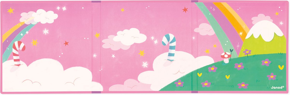Janod - Magneti Stories - Eenhoorns – Educatieve magneetset — afbeelding 4
