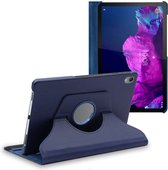ebestStar - Hoes voor Lenovo Tab P11, P11 Plus, Roterende Etui, 360° Draaibare hoesje, Donkerblauw