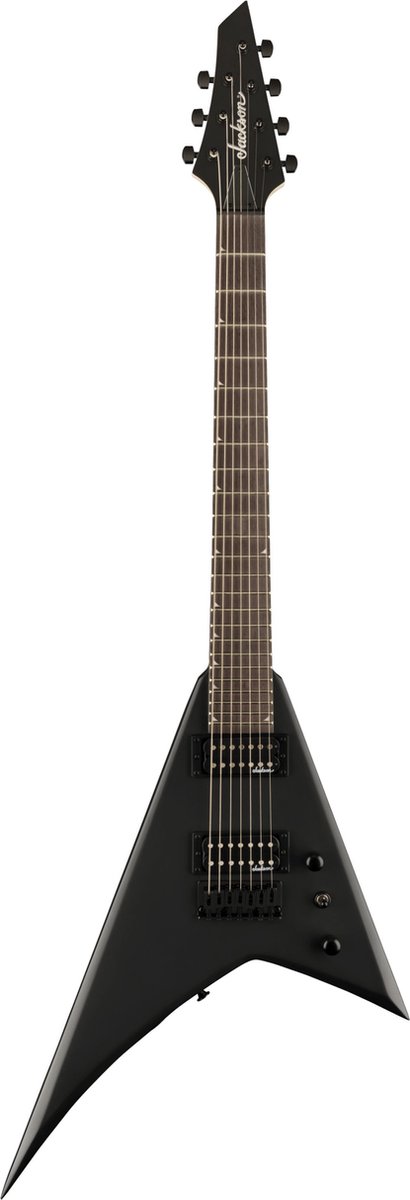 Jackson JS Series Rhoads JS22-7 RR HT Satin Black 7-snarige elektrische gitaar