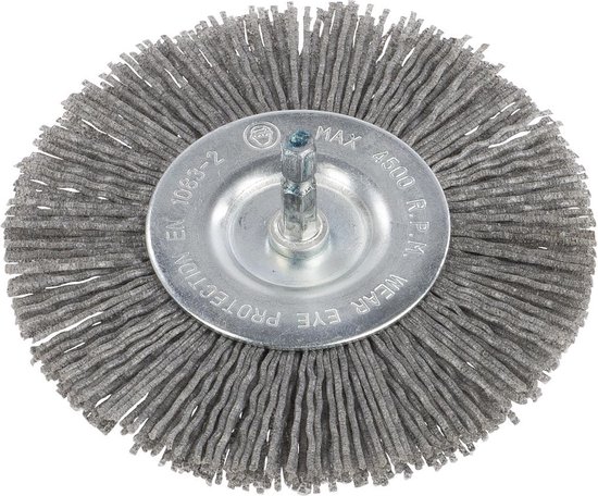 Foto: Powerplus powacg1512 onkruidveger borstel nylon 110 mm