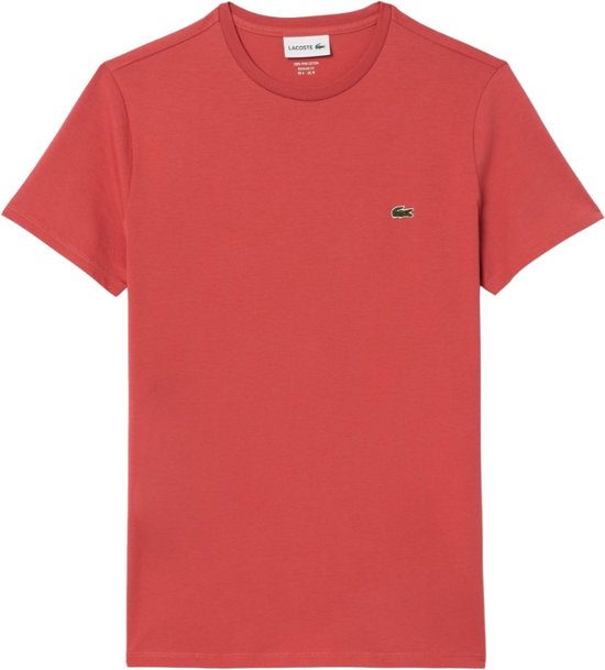 Lacoste 1ht1 Men's Tee-shirt Polo's & T-shirts Heren - Polo shirt - Perzik - Maat XXL