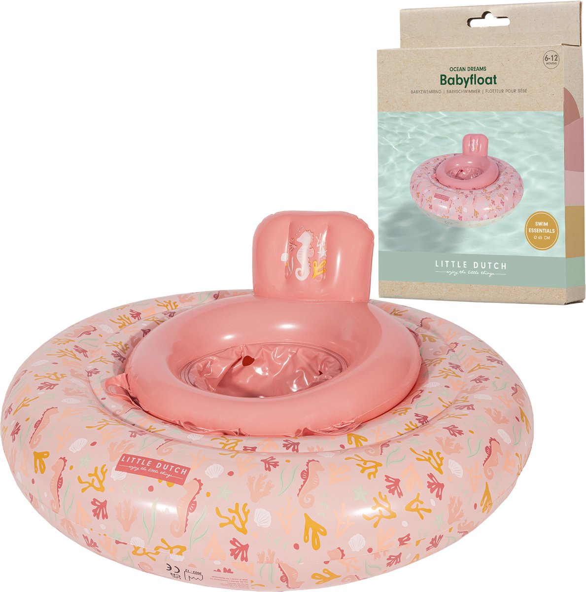 Little Dutch Ocean Dreams Babyfloat Roze