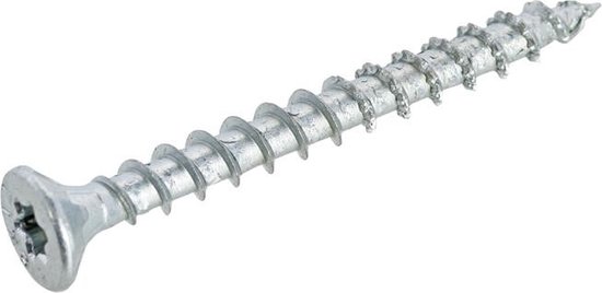 Dynaplus Vis pour aggloméré tête plate 4.0x50mm Torx20 galvanisée