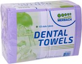 Merbach dental towel paars- 30 x 4 x 125 stuks voordeelverpakking