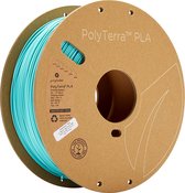 Polymaker 70844 PolyTerra PLA Filament PLA kunststof Gering kunststofgehalte 1.75 mm 1000 g Lichtblauw 1 stuk(s)