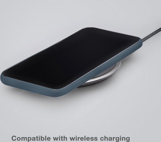 Coque Samsung Galaxy S22 Plus - Mobilize - Série Rubber Gelly - Coque Arrière en TPU - Blauw - Coque Adaptée au Samsung Galaxy S22 Plus