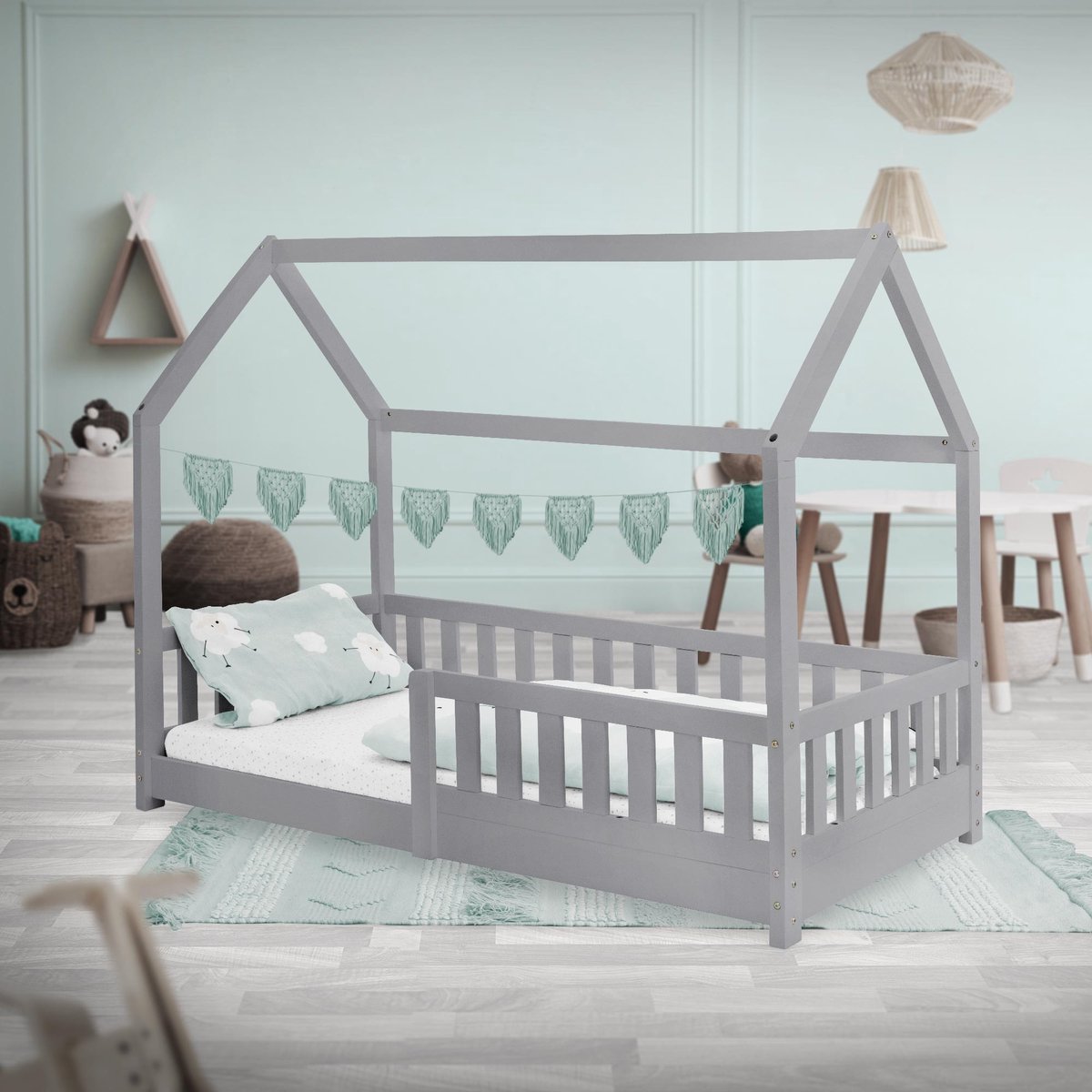 Kinderbed Kinderbed ML Design Huisbed 80x160 - afbeelding 5
