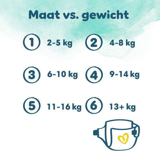 Pampers Harmonie Maat 3 maandbox - 186 luiers, 6kg-10kg Pampers Harmonie Maat 3 maandbox - 186 luiers, 6kg-10kg