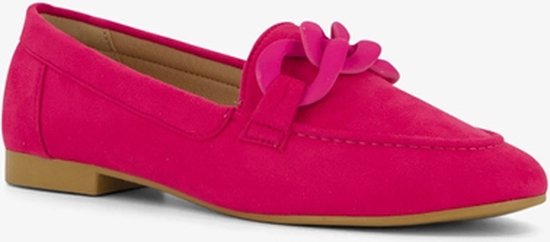 Nova dames loafers fuchsia roze - Maat 41