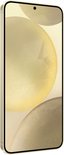 Voorkant van een gouden Samsung Galaxy S24+.