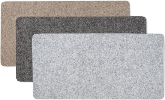 LucyBalu® FELTY vensterbankmat voor katten gemaakt van wolvilt | vensterbank kattenbed | kattenkussen | vensterbankbed voor katten | vensterbankbed als kattenvensterbed | zand