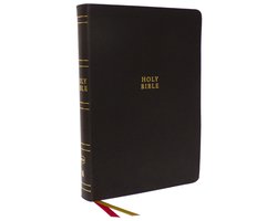 NKJV Holy Bible, Super Giant Print Reference Bible, Brown Bonded Leather, 43,000 Cross References, Red Letter, Thumb Indexed, Comfort Print: New King James Version