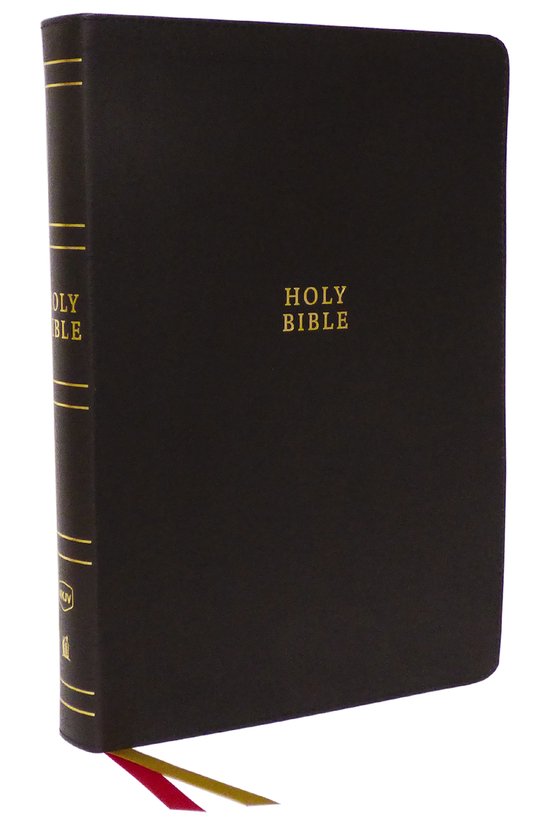 NKJV Holy Bible, Super Giant Print Reference Bible, Brown Bo ... - cover