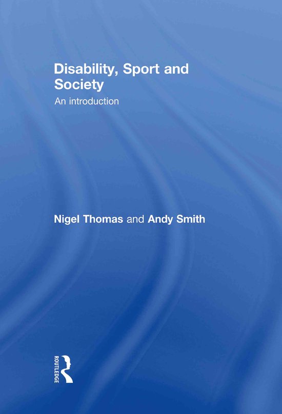 Disability, Sport and Society - cover