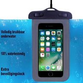 ADEL Waterdicht PVC Onderwater hoesje Geschikt voor Xiaomi Redmi Pocophone F1 - Zwart