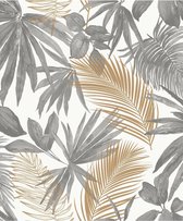 Jungle Fever Wild Palms grs/beige JF3601 - Vliesbehang