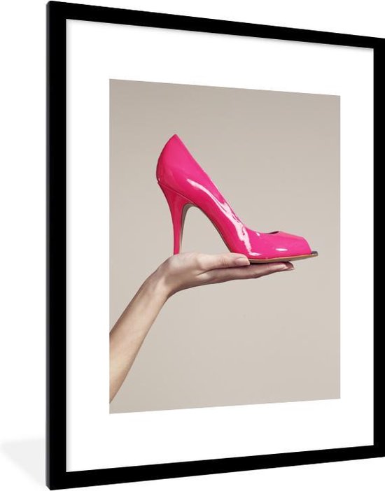 Elegante Roze Pumps Met Naaldhakken Lakleren Hoge Hakken Verkleuring  Damesschoenen