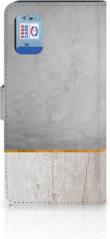 Coque Téléphone Samsung Galaxy A31 Coque de Protection pour Béton Bois