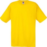 Fruit Of The Loom T-shirt à manches courtes Original Full Cut Screen Stars pour homme (jaune)