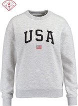 America Today Dames Sweater - Soel - Grijs - Maat: XS