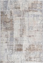 Modern laagpolig vloerkleed Salsa - Taupe - 160x230 cm