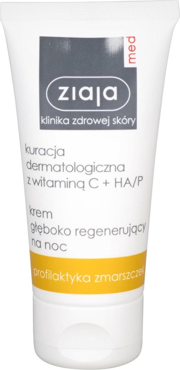Ziaja - Dermatological Treatment Deeply Regenerating Night Cream - Noční pleťový krém - 50ml