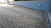 verwarmingsmat voor oprit, garagepad, vloerverwerming, rijspoorverwarming HTL 100W/m2-75cm-505W-670cm
