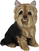 Esschert Design Yorkshire Terrier 21,5 X 14 Cm Polyresin Bruin