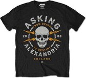 Asking Alexandria Heren Tshirt -XXL- Danger Zwart