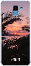 Samsung Galaxy J6 (2018) Hoesje Transparant TPU Case - Pretty Sunset #ffffff