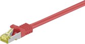 Danicom Cat7 S/FTP (PIMF) patchkabel / internetkabel 15 meter rood - netwerkkabel