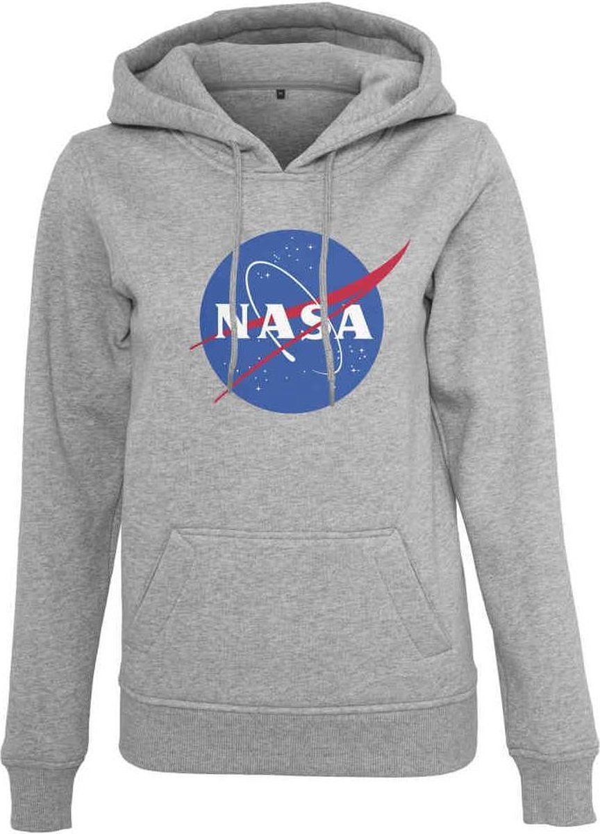 | Urban Classics NASA Hoodietrui L NASA Insignia NASA Logo Insignia Dames Trui Grijs | Zavvi.nl