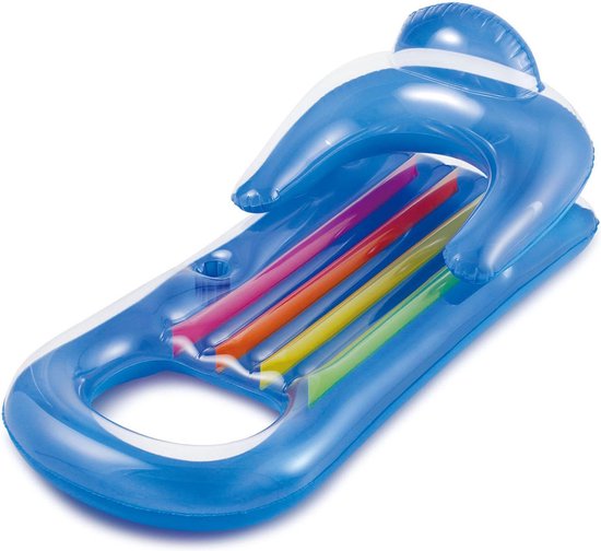 Bleu / couleur chaise longue gonflable 160 x 76 x 54 cm jouets piscine pour  enfants et... | bol