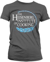 Breaking Bad Dames Tshirt -XL- Heisenberg Institute Of Cooking Grijs