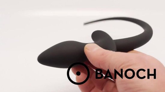 Banoch - Buttplug Cola de Perra Small - puppy play Staart - Siliconen tail