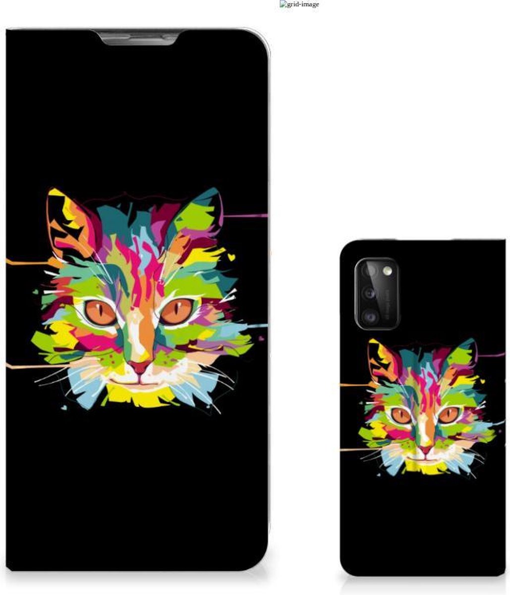 Samsung Galaxy A41 Magnet Case Cat Color
