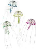 Auqa Della Jellyfish /color mix M - 8x8x18CM, GEEN KEUZE MOGELIJK !!
