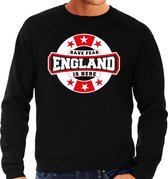 Have fear England is here / Engeland supporter sweater zwart voor heren L