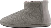 Mannen halfhoge Sloffen warmgevoerd grijs | YM | 41-42