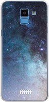 Samsung Galaxy J6 (2018) Hoesje Transparant TPU Case - Milky Way #ffffff