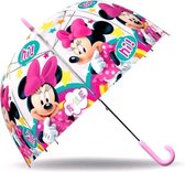 Disney Paraplu Minni Mouse Meisjes 45 Cm Polyester Roze