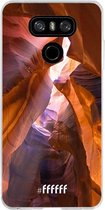 LG G6 Hoesje Transparant TPU Case - Sunray Canyon #ffffff