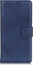 Luxe Book Case - Motorola Moto G8 Power Lite Hoesje - Blauw