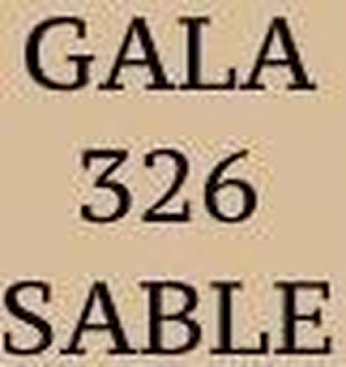 Gala Shoe Cream Sable 326