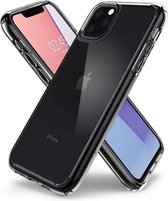 Hoesje Apple iPhone 11 Pro - Spigen Ultra Hybrid Case - Transparant/Doorzichtig
