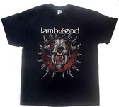 Lamb of God Heren Tshirt -M- Radial Zwart