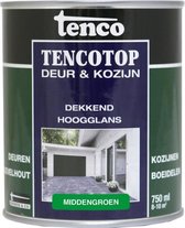 Tenco tencotop deur & kozijn dekkend hoogglans middengroen - 750 ml