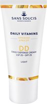 Sans Soucis Daily Vitamins Apricot  Daily Defense Cream SPF 25 - Light Getinte dagcrème 30 ml