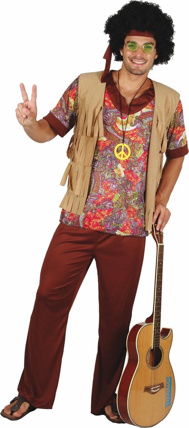 Oprichter Verhuizer vergaan Hippie kostuum voor mannen - Verkleedkleding - Medium" | bol.com