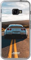 Samsung Galaxy Xcover 4 Hoesje Transparant TPU Case - Silver Sports Car #ffffff